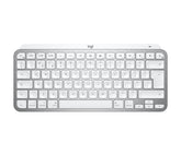 Logitech MX Keys Mini for Mac - Keyboard - Backlight - Bluetooth - QWERTY - UK - Pale Gray - for Apple 10.2-inch iPad, 10.5-inch iPad Air, 10.9-inch iPad Air, iPhone 11, 12, 13, SE