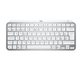 Logitech MX Keys Mini - Keyboard - Backlight - Bluetooth - QWERTY - Spanish - Pale Gray