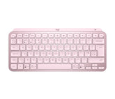 Logitech MX Keys Mini - Teclado - Retroiluminación - Bluetooth - QWERTY - Reino Unido - Rosa