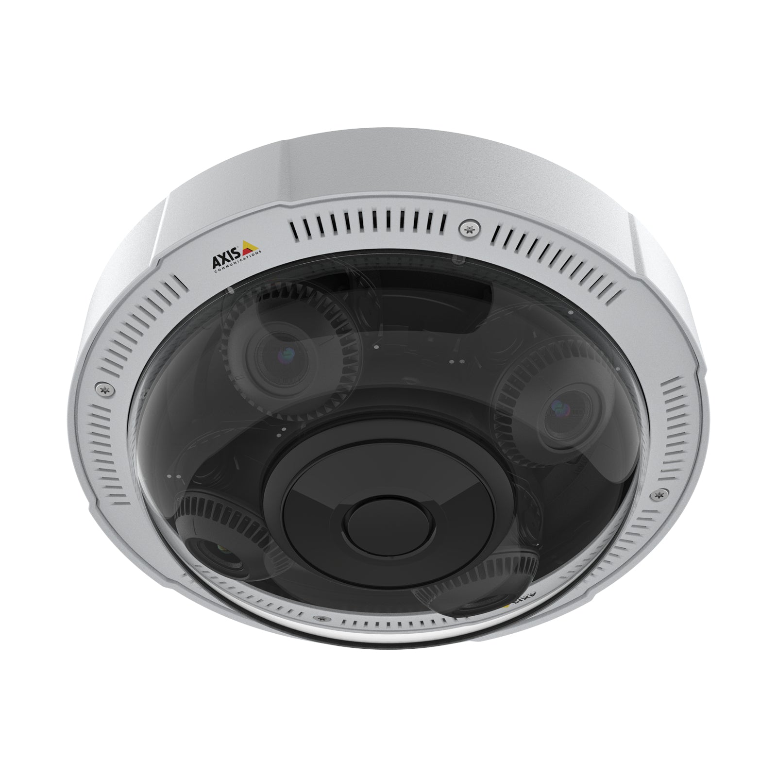 AXIS P3727-PLE - Network surveillance camera - dome - color (Day&amp;Night) - 8 MP - 1920 x 1080 - 1080p - varifocal - audio - LAN 10/100 - MJPEG, H.264, MPEG-4 AVC - PoE Plus Class 4