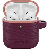 LifeProof Eco-Friendly - Bolsa para auriculares sem fios - 75% plástico reciclado proveniente do oceano - vamos aconchegar-nos ao peixe - para Apple AirPods (1.ª geração, 2.ª geração)