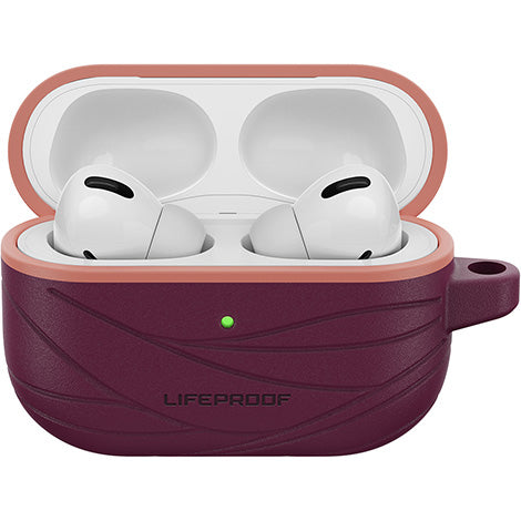 LifeProof Eco-Friendly - Estuche para auriculares inalámbricos - 75 % de plástico reciclado del océano - Acurruquémonos con los peces - para Apple AirPods Pro