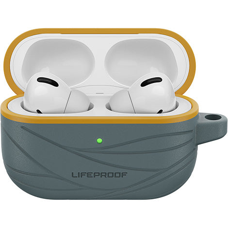 LifeProof Eco-Friendly - Estuche para auriculares inalámbricos - 75% Plástico reciclado del océano - Anclajes de distancia - Para Apple AirPods Pro