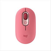 Logitech POP - Rato - emoji personalizável - óptico - 4 botões - sem fios - Bluetooth 5.1 LE - quebra corações