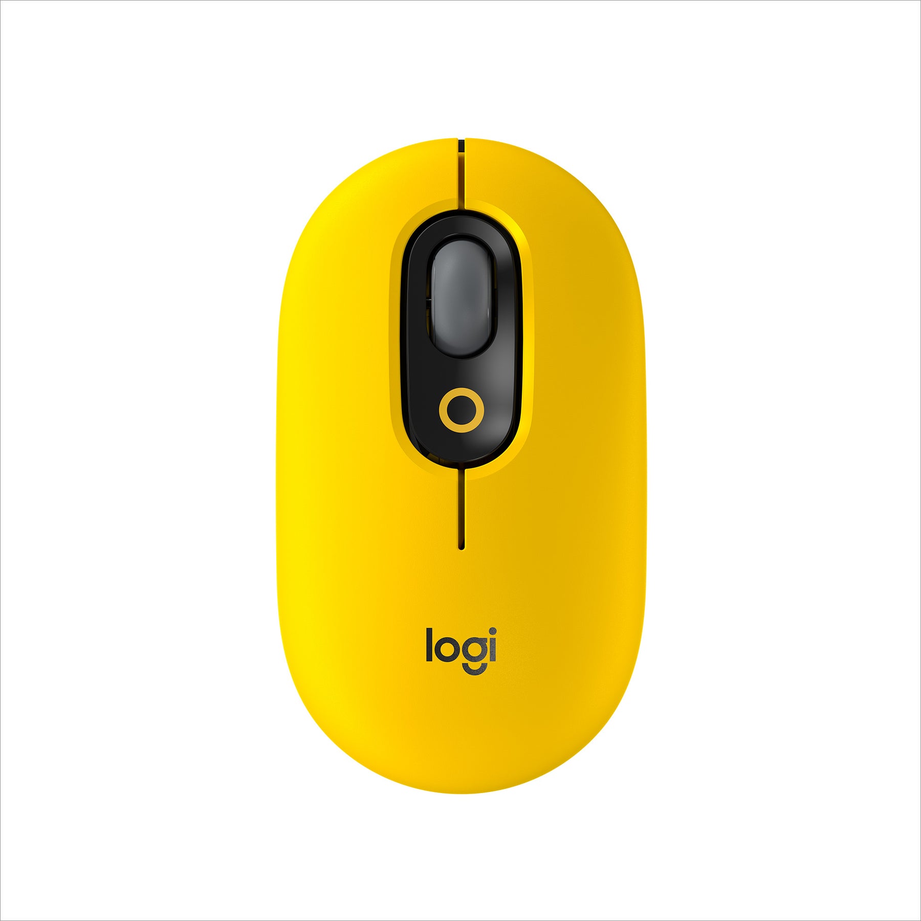 Logitech POP - Ratón - emoji personalizable - óptico - 4 botones - inalámbrico - Bluetooth 5.1 LE - aurinegro