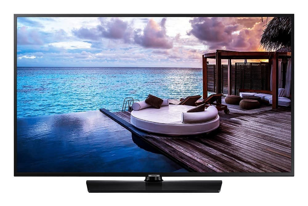 Samsung HG43EJ670UB - 43" Diagonal Class HJ670U Series LCD TV with LED Backlight - Hotel / Hospitality - Tizen OS 4.0 - 4K UHD (2160p) 3840 x 2160 - HDR - Charcoal Black