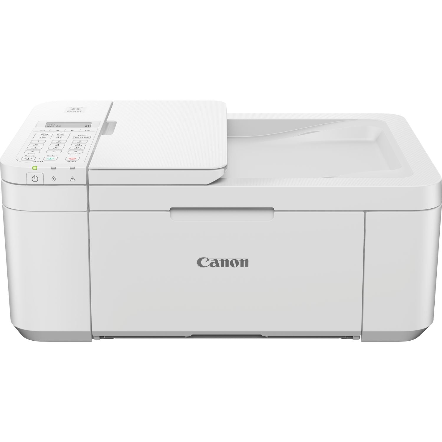 Canon PIXMA TR4651 - Impresora multifunción - Color - Inyección de tinta - A4 (210 x 297 mm), Legal (216 x 356 mm) (original) - A4/Legal (soportes) - hasta 6,4 ppm (copia) - hasta 8,8 ipm ( impresión) - 100 hojas - 33,6 Kbps - USB 2.0, Wi-Fi(n) - blanco