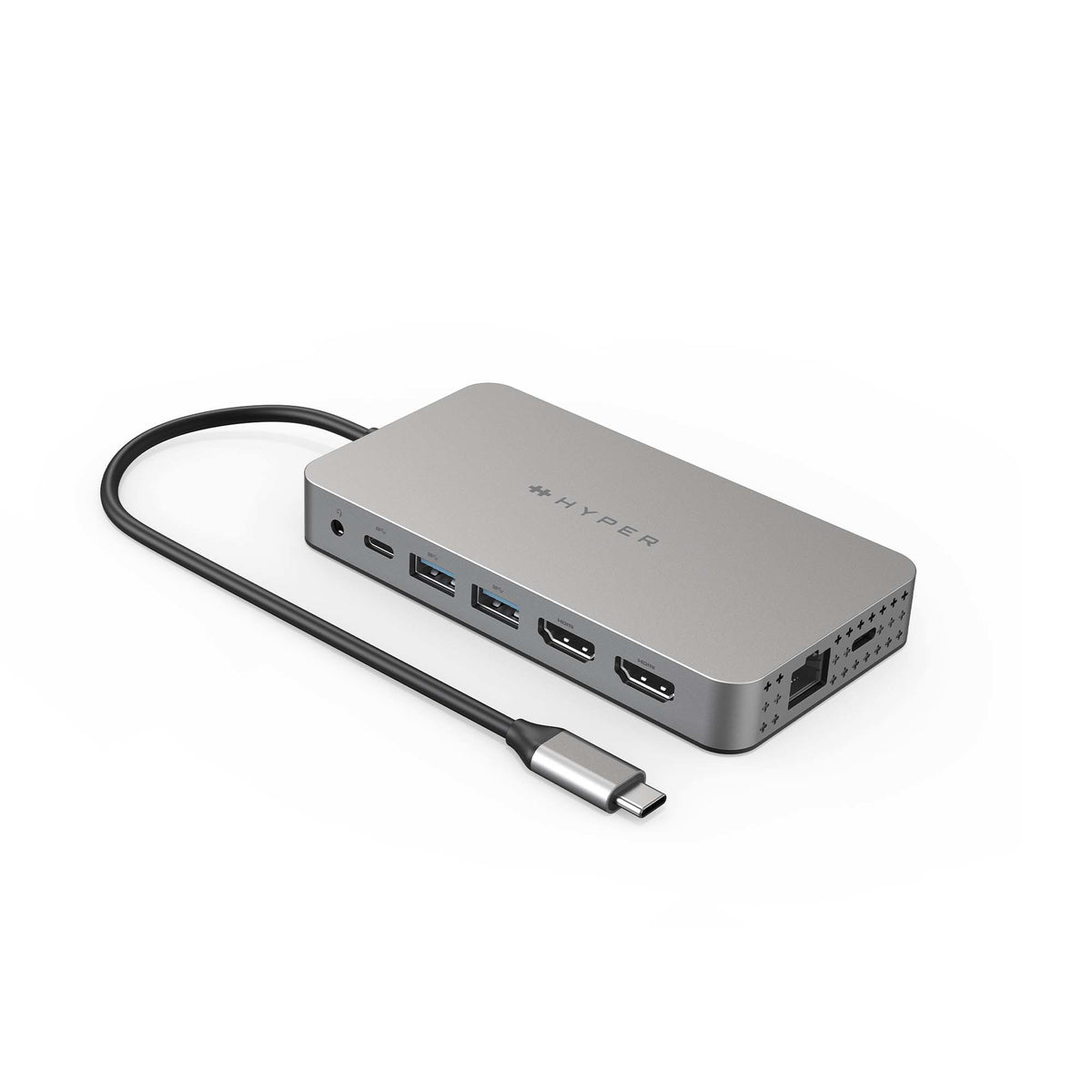 HyperDrive - Estación de acoplamiento - USB-C - 2 x HDMI - GigE