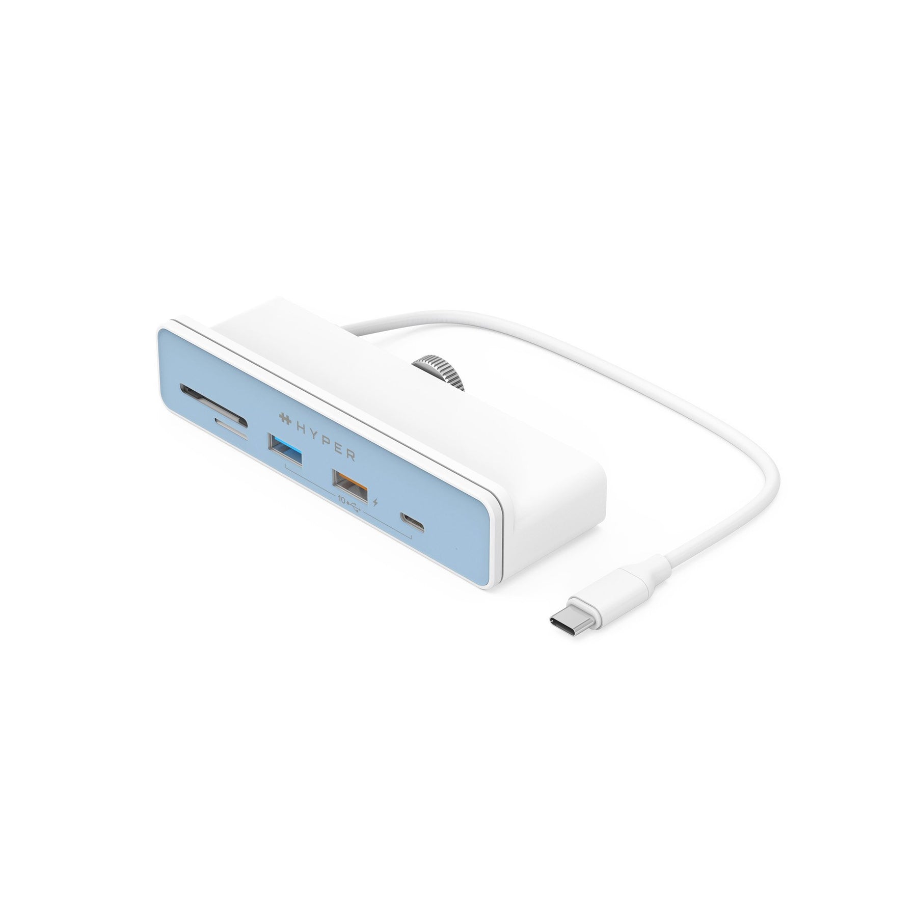 Concentrador 6 en 1 HyperDrive - Estación de acoplamiento - USB-C - HDMI - para Apple iMac (24", principios de 2021)