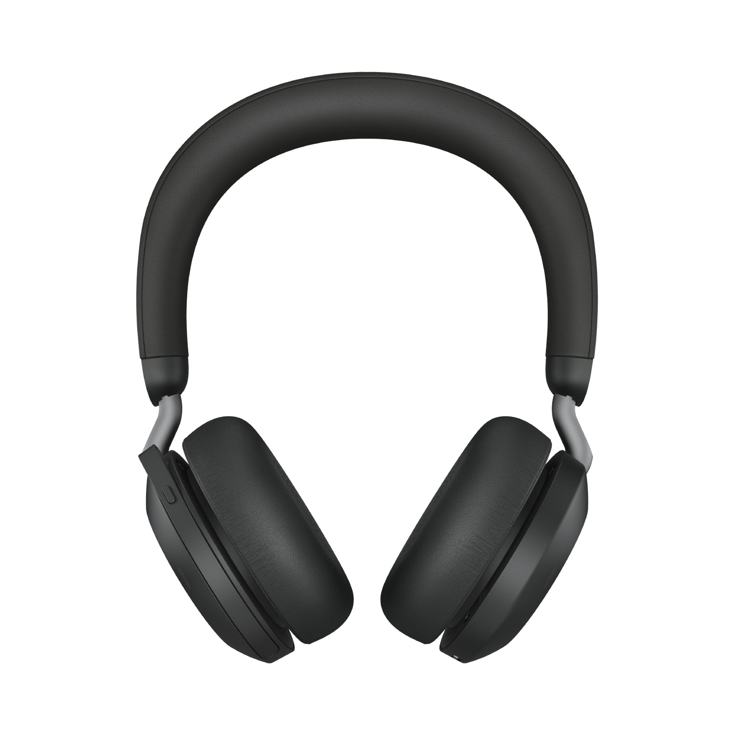 Jabra Evolve2 75 - Headphones - In Ear - Bluetooth - Wireless, Wired - Active Noise Cancellation - USB-A - Noise Isolation - Black - With Charging Stand - Certified for Microsoft Teams