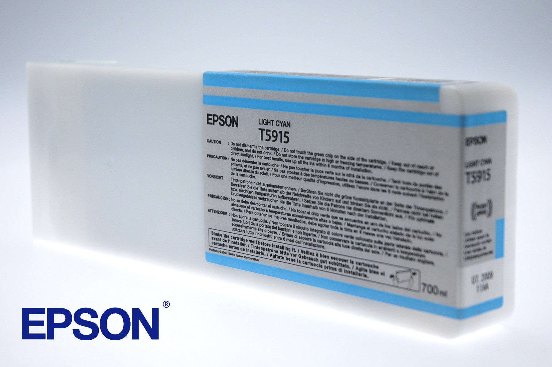 Epson T5915 - 700 ml - azul cyan claro - original - tinteiro - para Stylus Pro 11880, Pro 11880 AGFA, Pro 11880 Xerox