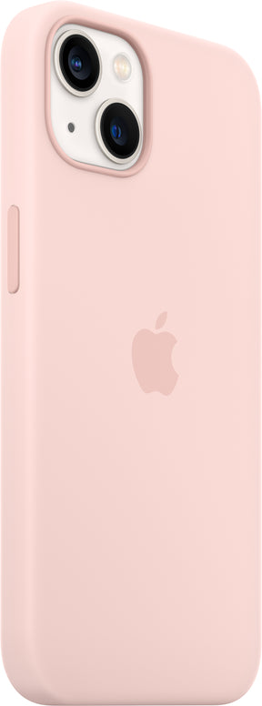 APPLE CAPA IPHONE 13 SILICONE 6.1 CASE WITH MAGSAFE - CHALK PINK