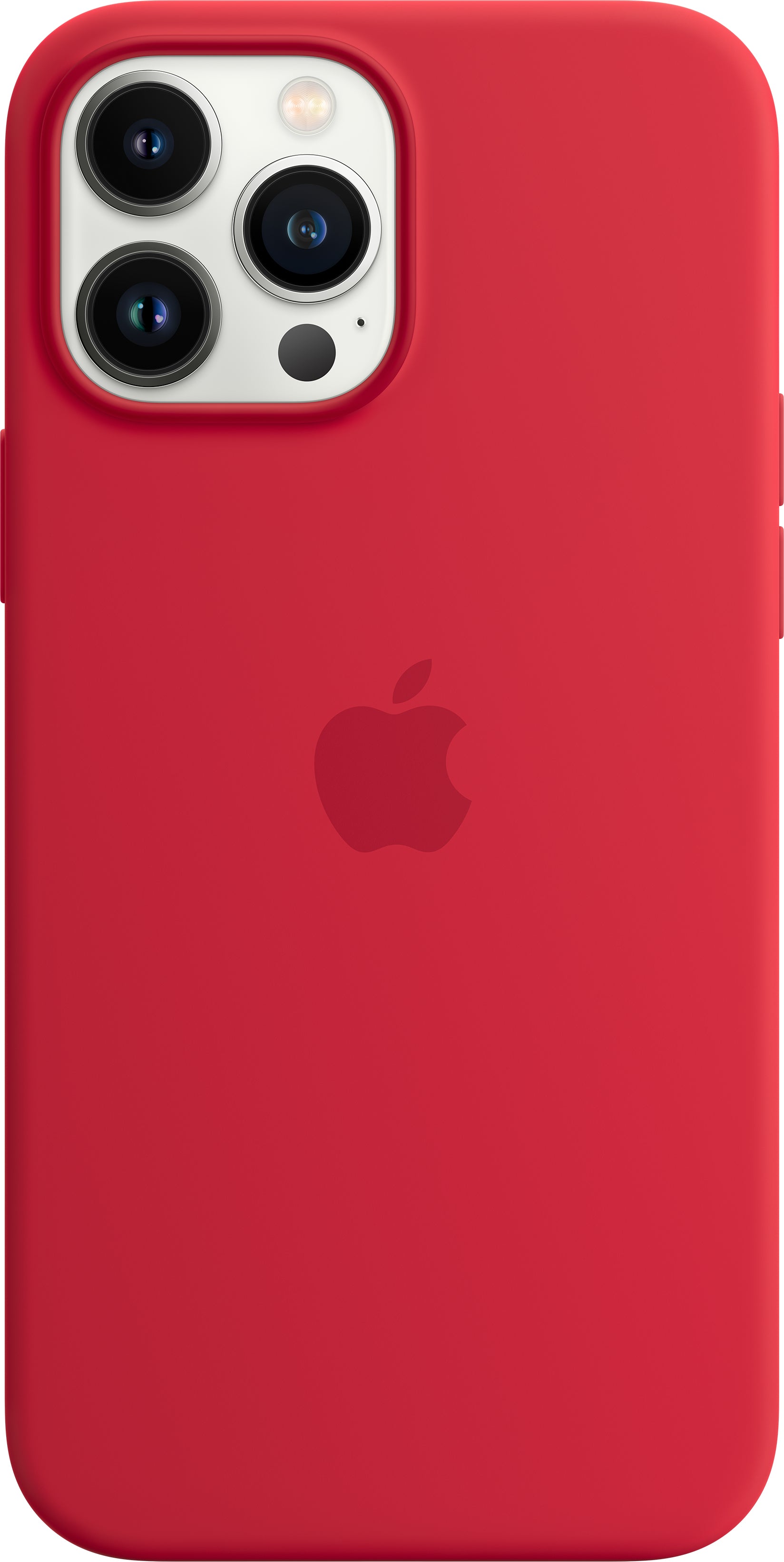 iPhone 13 Pro Max Silicone Case with MagSafe – (PRODUCT)RED