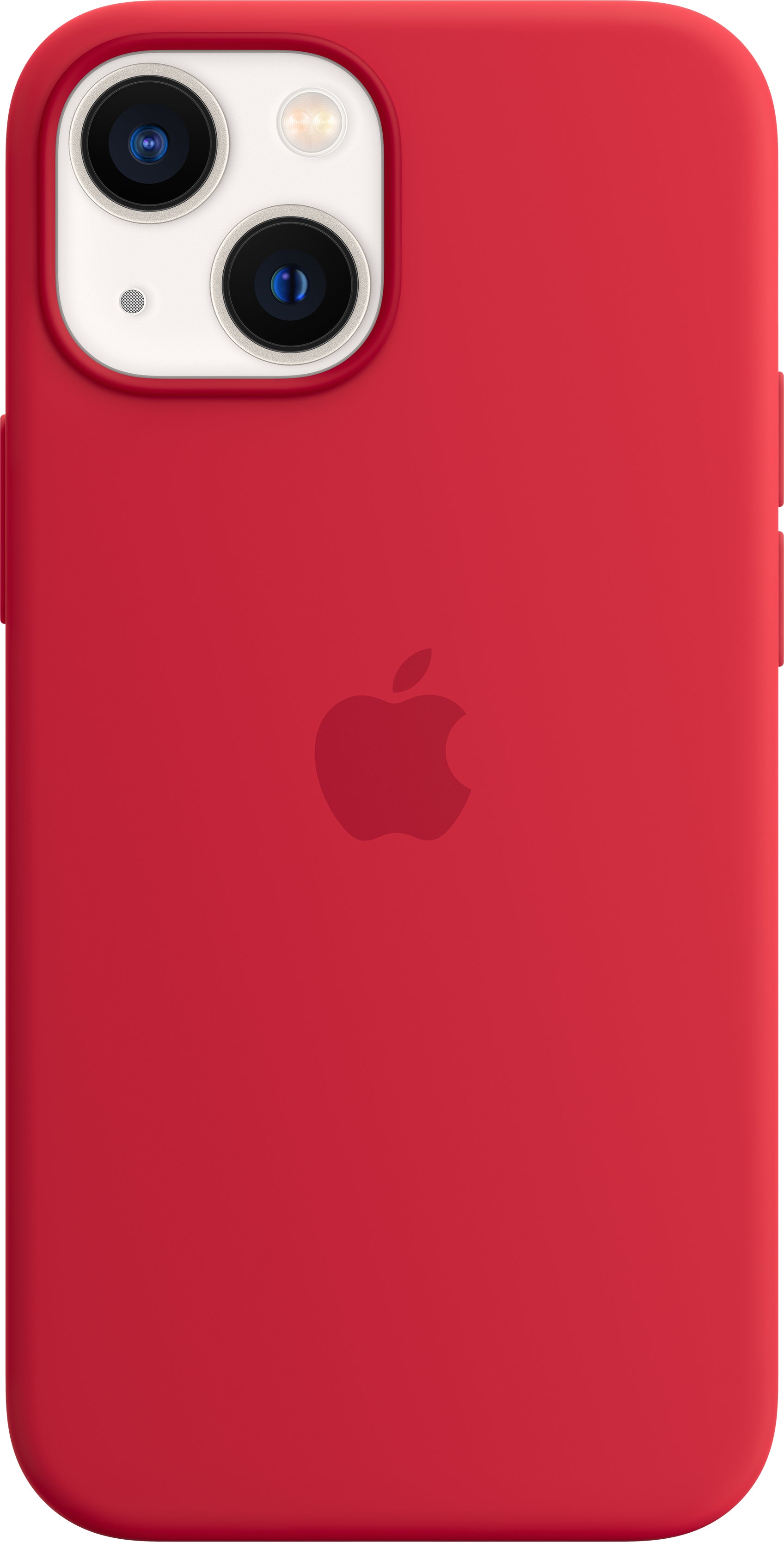 iPhone 13 mini Silicone Case with MagSafe – (PRODUCT)RED