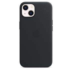 APPLE CAPA IPHONE 13 LEATHER 6.1 CASE WITH MAGSAFE - MIDNIGHT