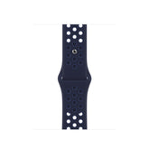 Apple Nike - Smart Watch Strap - 130-200mm - Midnight Navy Blue, Mystic Blue - For Watch (38mm, 40mm, 41mm)