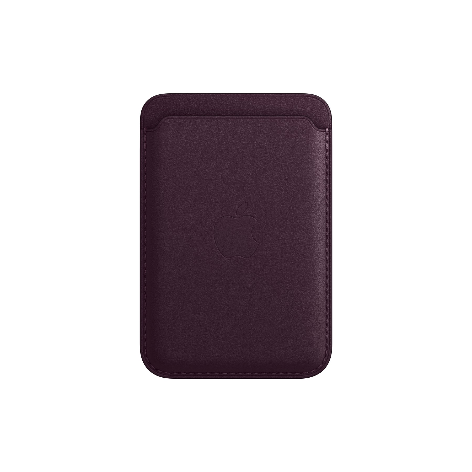 APLLE CAPA IPHONE LEATHER WALLET WITH MAGSAFE - DARK CHERRY