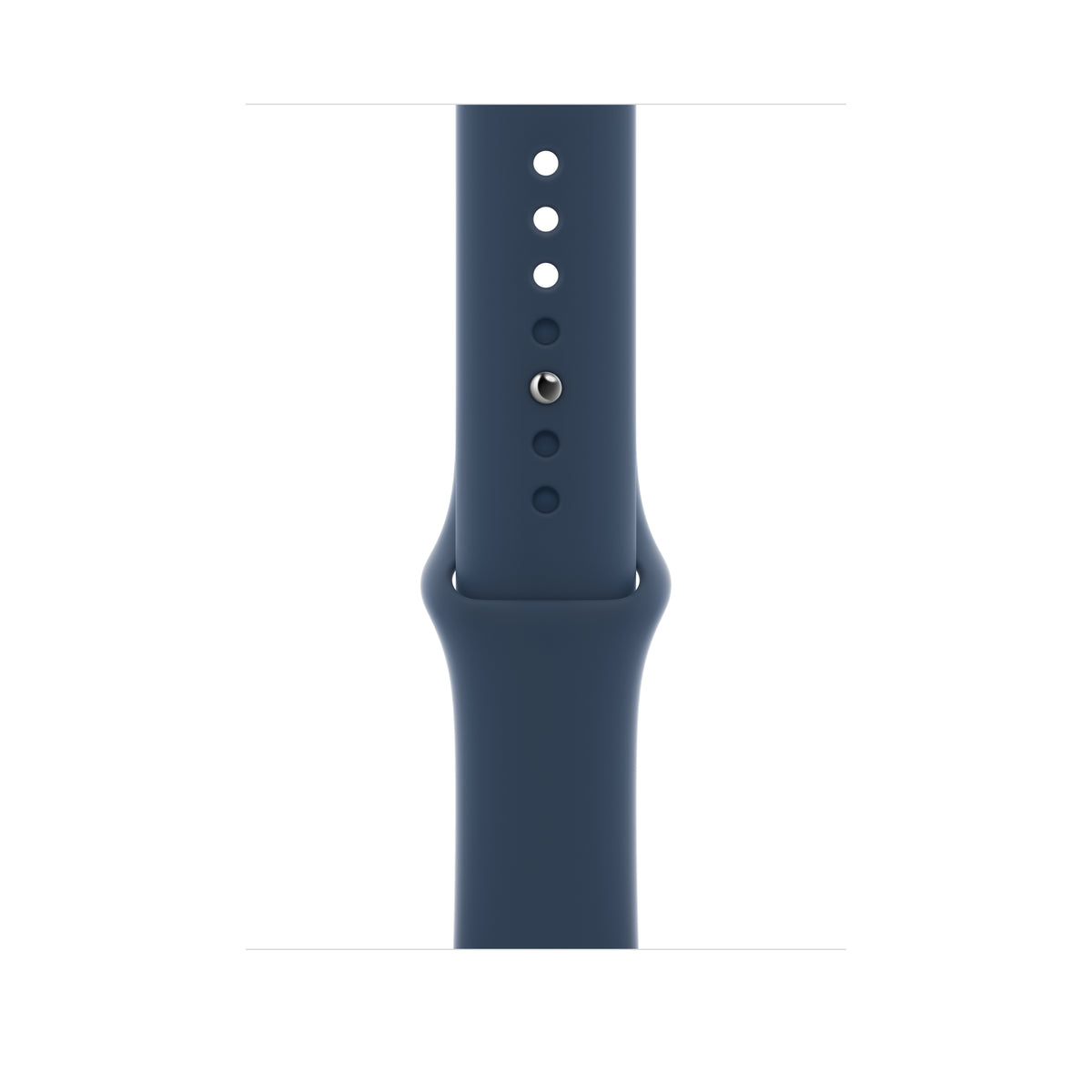 Apple - Smart Watch Strap - Regular Size - Deep Blue - Demo - For Watch (42mm, 44mm, 45mm, 49mm)