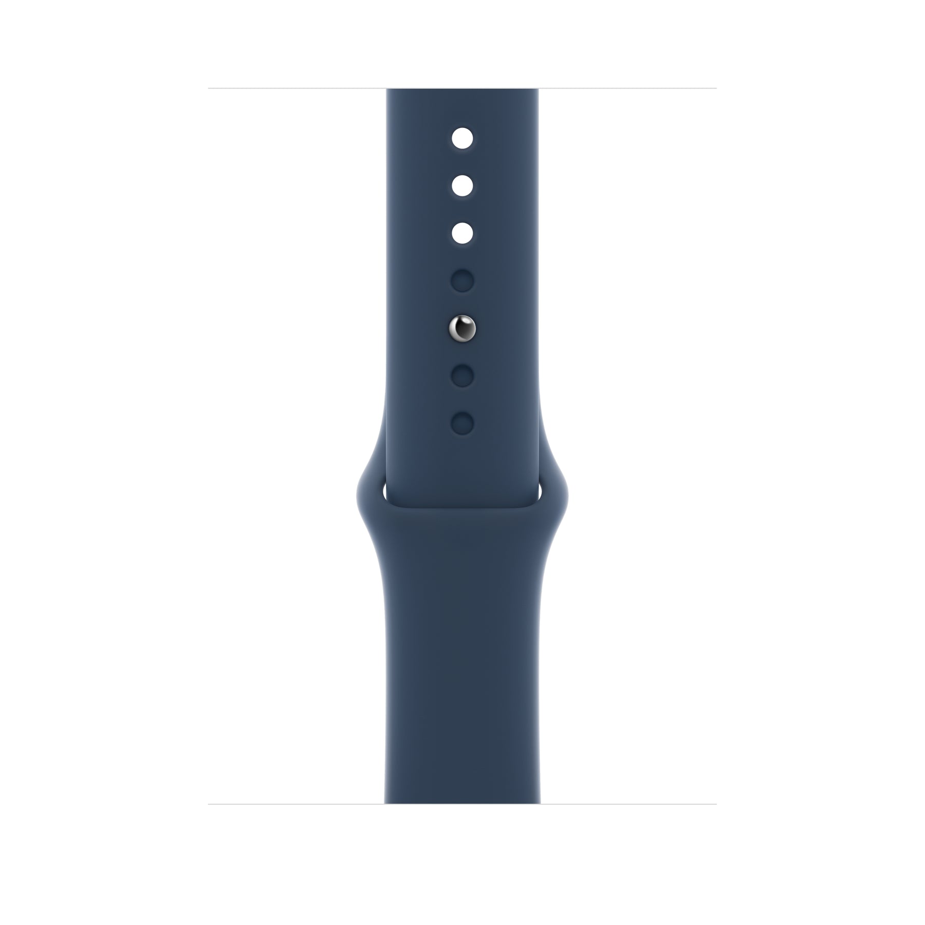 Apple - Smart Watch Strap - Regular Size - Deep Blue - Demo - For Watch (42mm, 44mm, 45mm, 49mm)