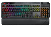 ASUS ROG Claymore II - Teclado - luz traseira - sem fios - USB, 2.4 GHz - interruptor: ROG RX RED mecânico ótico - preto