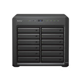 Synology Disk Station DS3622XS+ - Servidor NAS - 12 bahías - SATA 6Gb/s - RAID (expansión de disco duro) 0, 1, 5, 6, 10, JBOD, RAID F1 - RAM 16 GB - Gigabit Ethernet / 10 Gigabit Ethernet - Asistencia iSCSI