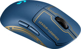 Logitech G PRO League of Legends Edition - Mouse - right- and left-handed - optical - 8 buttons - wireless, wired - USB, LIGHTSPEED - Logitech LIGHTSPEED receiver