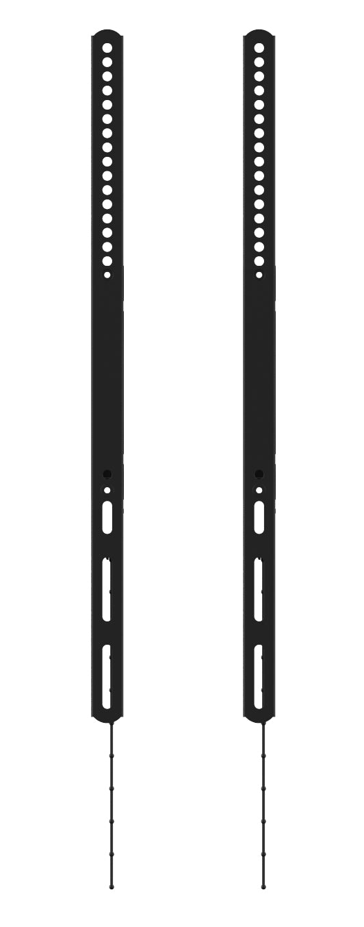 Soporte de pared para pantalla vertical de servicio pesado VISION - GARANTÍA DE POR VIDA - par de brazos de 600 mm para convertir VFM-W4X4 en W4X6