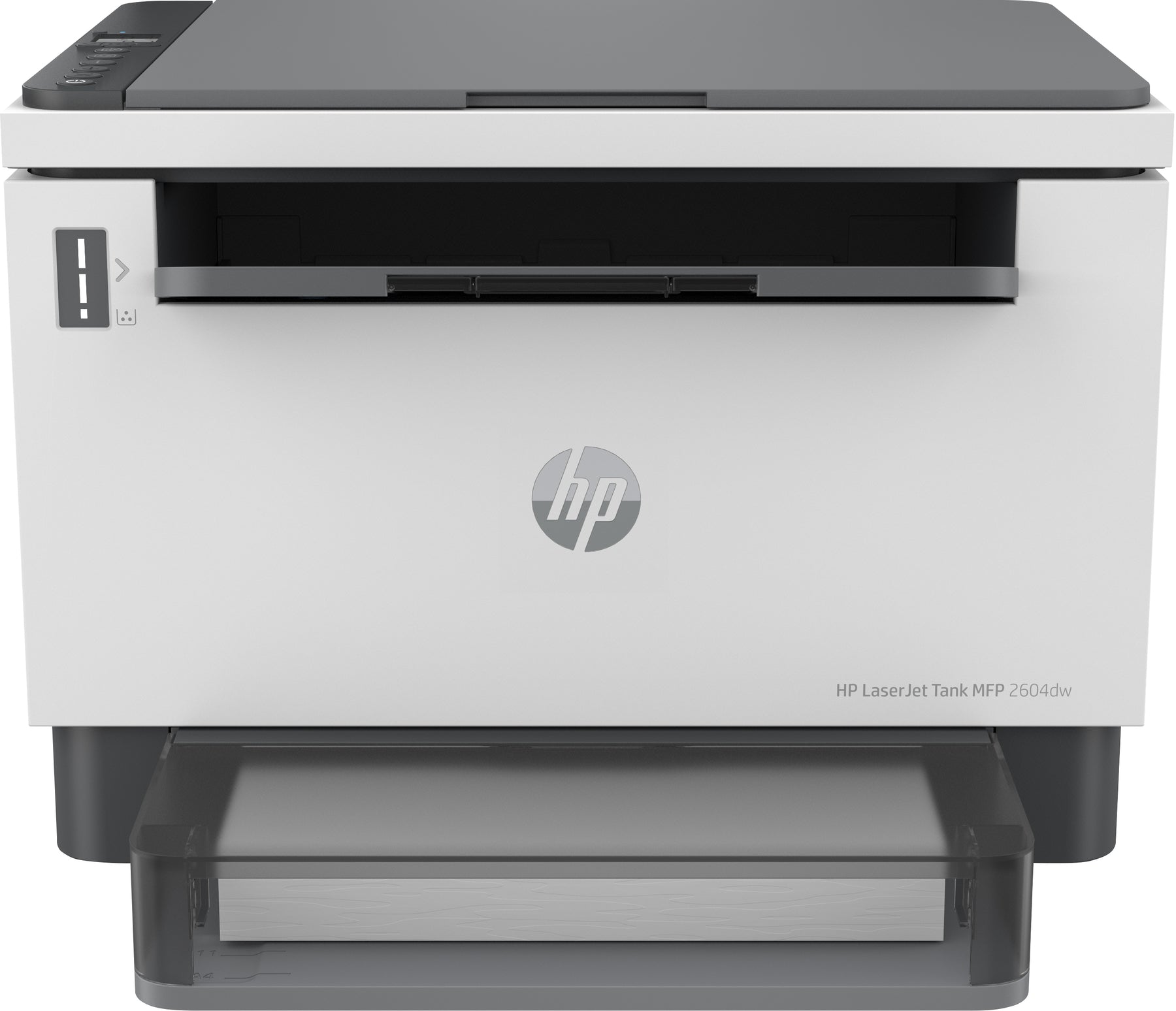 HP LaserJet Tank MFP 2604dw - Impressora multi-funções - P/B - laser - recarregável - 216 x 297 mm (original) - A4/Legal (media) - até 23 ppm (cópia) - até 22 ppm (impressão) - 250 folhas - USB 2.0, LAN, Wi-Fi(n), Bluetooth