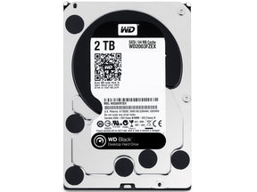 WD Black Performance Hard Drive WD2003FZEX - Hard drive - 2 TB - internal - 3.5" - SATA 6Gb/s - 7200 rpm - buffer: 64 MB