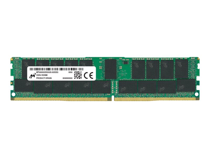 Micron - DDR4 - módulo - 32 GB - DIMM de 288 pines - 2933 MHz / PC4-23466 - CL21 - 1,2 V - registrado - ECC (MTA36ASF4G72PZ-2G9E2R)