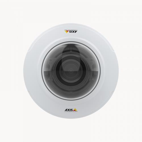 AXIS M42 Network Camera Series M4216-V - Network surveillance camera - dome - color (Day&amp;Night) - 2304 x 1728 - fixed iris - varifocal - audio - LAN 10/100 - MPEG-4, MJPEG, H.264 , AVC, HEVC, H.265, MPEG-4 Part 10, MPEG-H Part 2 - PoE Class 2