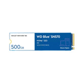 WD Blue SN570 NVMe SSD WDS500G3B0C - SSD - 500 GB - interna - M.2 2280 - PCIe 3.0 x4 (NVMe)