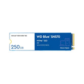 WD Blue SN570 NVMe SSD WDS250G3B0C - SSD - 250 GB - interna - M.2 2280 - PCIe 3.0 x4 (NVMe)