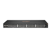 Conmutador HPE Aruba 6000 48G 4SFP - Conmutador - L3 - Gestionado - 48 x 10/100/1000 + 4 x Gigabit SFP - flujo de aire de lado a lado - montaje en riel - CA 100 - 127 V / 200 - 240 V