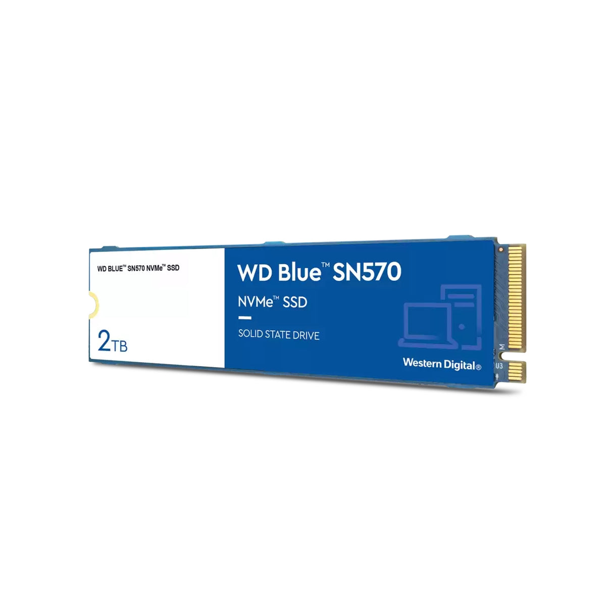 WD Blue SN570 NVMe SSD WDS200T3B0C - SSD - 2 TB - interna - M.2 2280 - PCIe 3.0 x4 (NVMe)