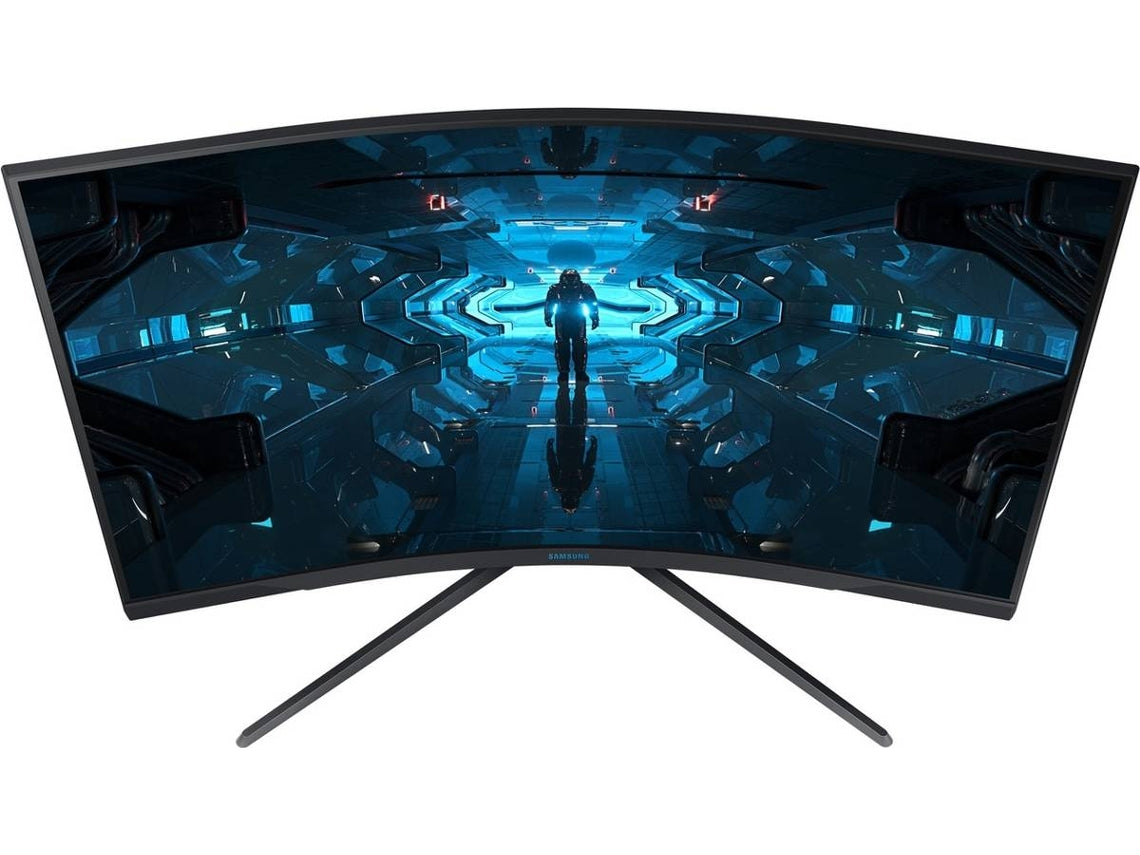 Samsung Odyssey G7 C32G75TQSR - Serie G75T - Monitor LED - curvo - 32" - 2560 x 1440 WQHD @ 240 Hz - VA - 600 cd/m² - 2500:1 - DisplayHDR 600 - 1ms - HDMI, 2xDisplayPort - negro