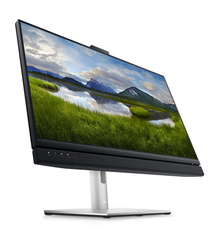 Dell 27 Video Conferencing Monitor C2722DE - LED Monitor - 27" - 2560 x 1440 WQHD @ 60 Hz - IPS - 350 cd/m² - 1000:1 - 6 ms - HDMI, DisplayPort, USB-C - speakers - 3 Year Warranty Basic Advanced Exchange - for Latitude 5320, 5520, Precis