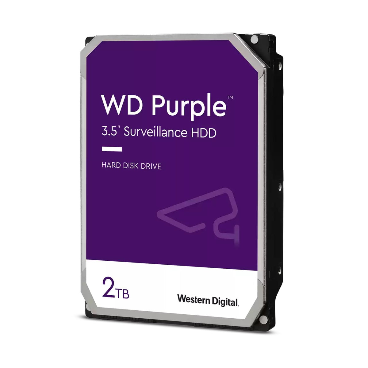 WD HDD 3.5 2TB SATA3 256MB PURPLE