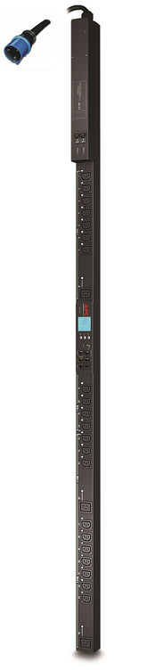 APC Switched Rack PDU 2G Zero U - Power Distribution Unit (rack mountable) - AC 200/208/230 V - Ethernet 10/100, RS-232 - input: IEC 60309 - output connectors: 24 - 0U - black - for P/N: SMX1500RMNCUS, SRT1000RMXLI, SRT1000RMXL