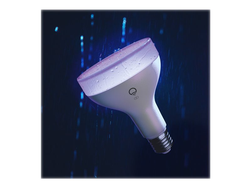 LIFX Nightvision - LED Bulb - shape: BR30 - E27 - 11.5 W (75 W equivalent) - class F - multicolor/warm to cool white light - 1500-9000 K - white