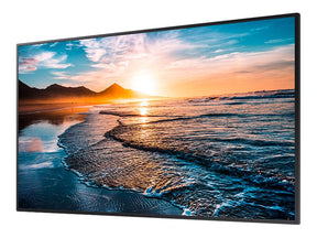 Samsung QH55R - 55" Classe Diagonal QHR Series ecrã LCD com luz de fundo LED - sinalização digital - Tizen OS 4.0 - 4K UHD (2160p) 3840 x 2160 - HDR - New Edge Backlight - preto