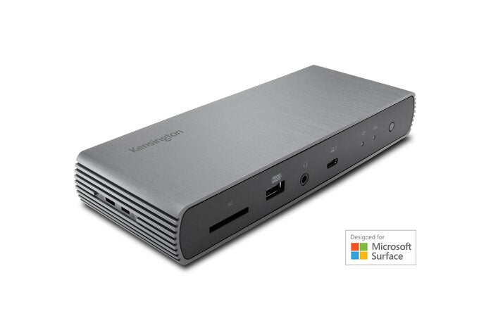 Kensington SD5750T - Estación de acoplamiento - Thunderbolt 4 - 3 x Thunderbolt - GigE - 180 Watt - para Microsoft Surface Laptop Studio, Pro 8