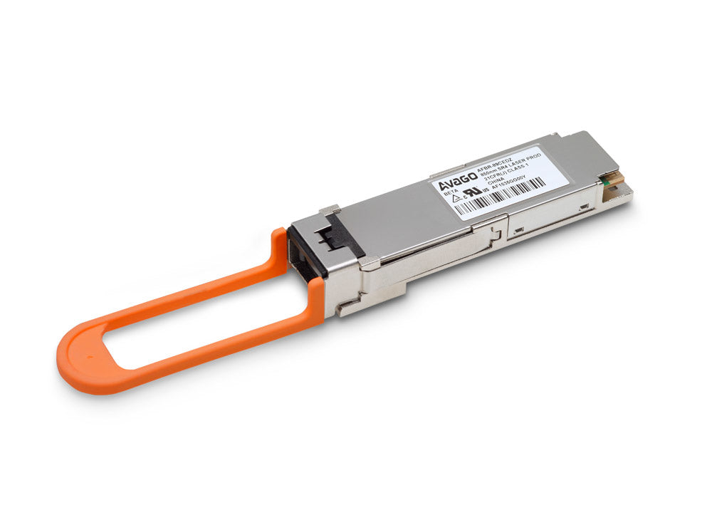 Avago - Módulo transceptor QSFP28 - 100 Gigabit Ethernet - 100GBase-SR4 - MPO multimodo - 850 nm