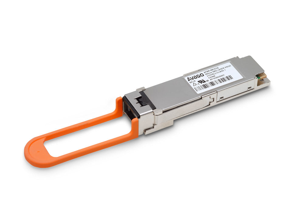 Avago - Módulo de transceptor QSFP28 - 100 Gigabit Ethernet - 100GBase-SR4 - multi-modo MPO - 850 nm