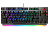 ASUS ROG Strix Scope NX TKL - Keyboard - backlight - USB - QWERTY - Spanish - switch: ROG NX - gray, black