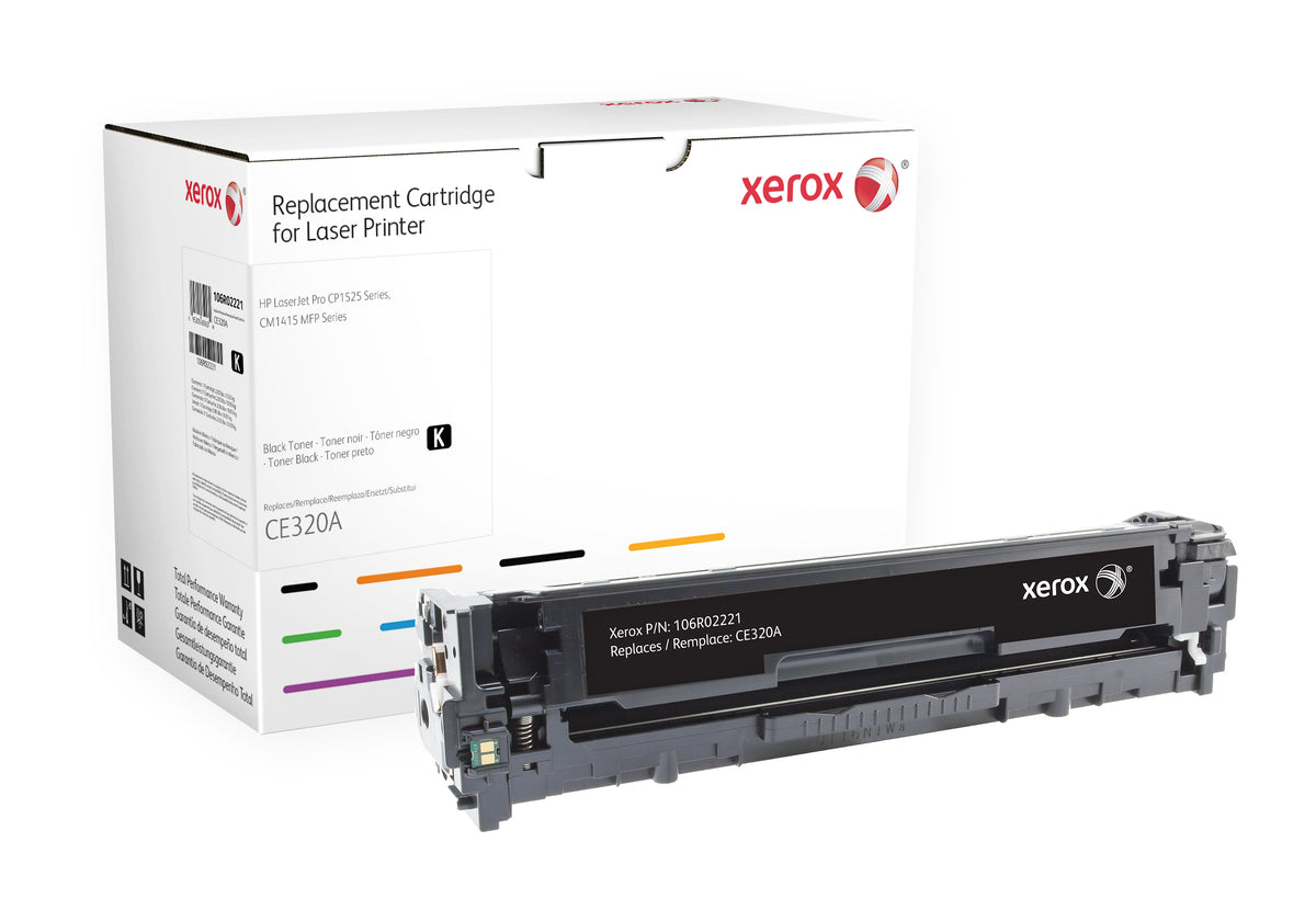 Xerox - Black - compatible - toner cartridge (option for: HP 128A) - for HP Color LaserJet Pro CP1525n, CP1525nw, LaserJet Pro CM1415fn, CM1415fnw