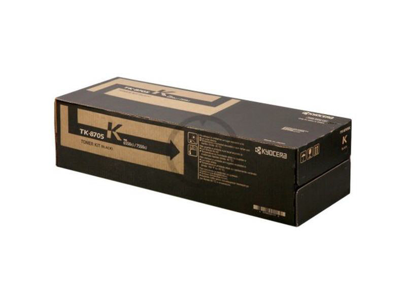 Kyocera TK 8705K - Negro - original - cartucho de tóner - para TASKalfa 6550ci, 7550ci, 7551ci