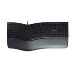 CHERRY KC 4500 ERGO - Keyboard - USB - QWERTY - Spanish - black