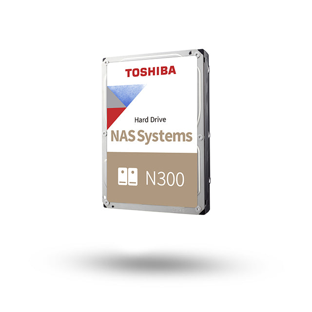 Toshiba N300 NAS - Hard disk - 18 TB - internal - 3.5" - SATA 6Gb/s - 7200 rpm - buffer: 512 MB