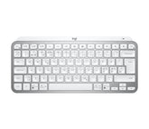 Logitech MX Keys Mini for Business - Teclado - Retroiluminado - Inalámbrico - Bluetooth LE - QWERTY - Pan-Nordic - Gris pálido